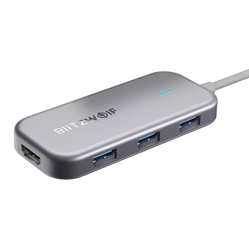 Adapter 7w1 HUB Blitzwolf BW-TH5 USB-C distributor