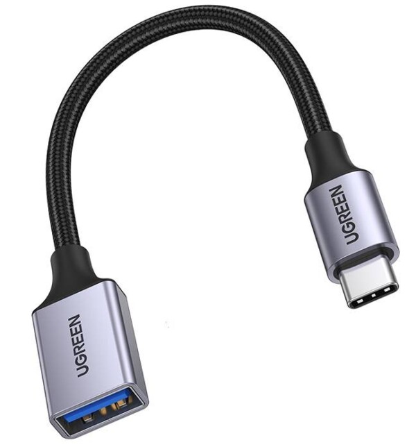 Adapter USB-C 3.0 to OTG UGREEN US378 (gray)