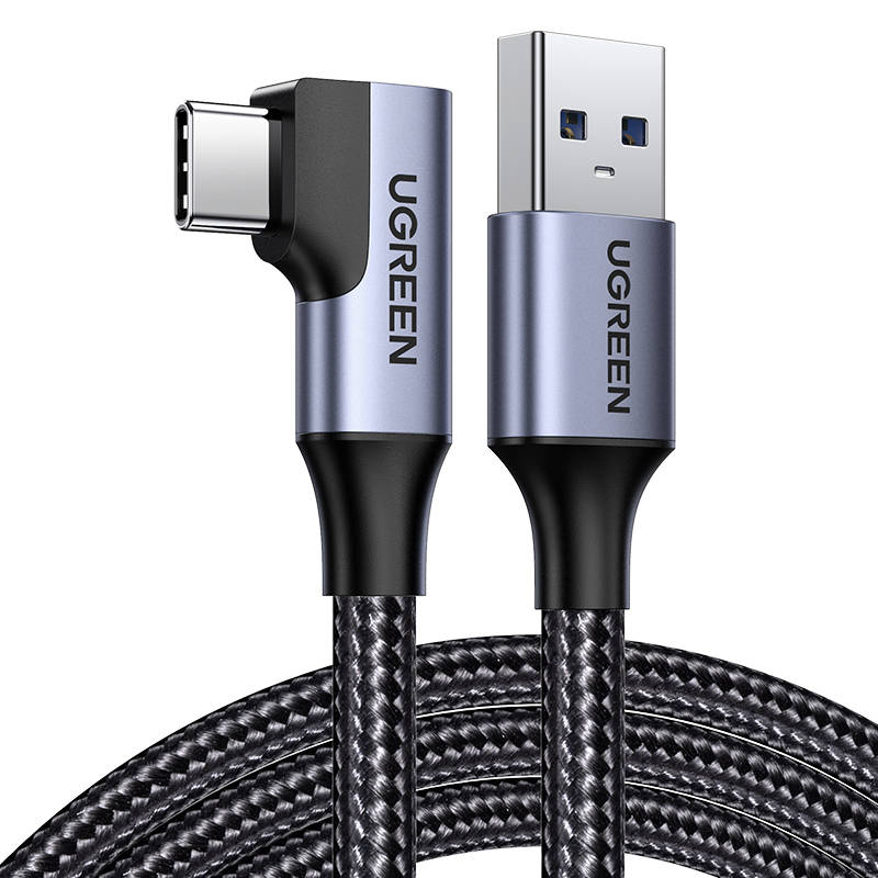 Angle cable USB to USB-C UGREEN US385