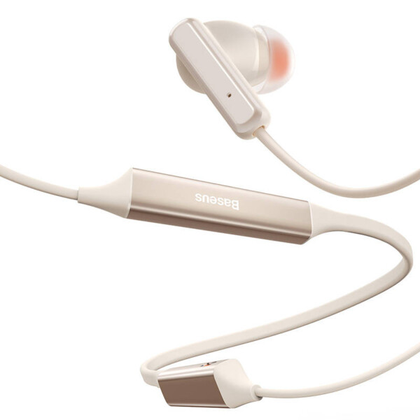 Baseus Bowie U2 TWS earphones (creamy white) sk