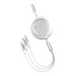 Baseus Bright Mirror 3-in-1 cable USB For M+L+T 3.5A 1.2m (white)