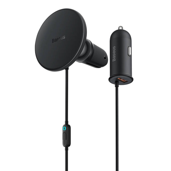 Baseus CW01 Magnetic Car Phone Holder to Ventilation Grid with car charger USB