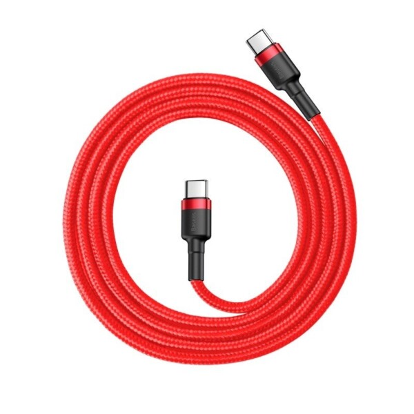 Baseus Cafule Cable USB-C PD 2.0 QC 3.0 60W 1m (Red) cena