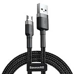 Baseus Cafule kábel USB pre Micro 2A 3m šedý čierny