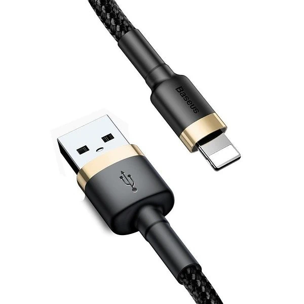 Baseus Cafule Cable USB Lightning 2.4A 1m (Gold+Black) navod
