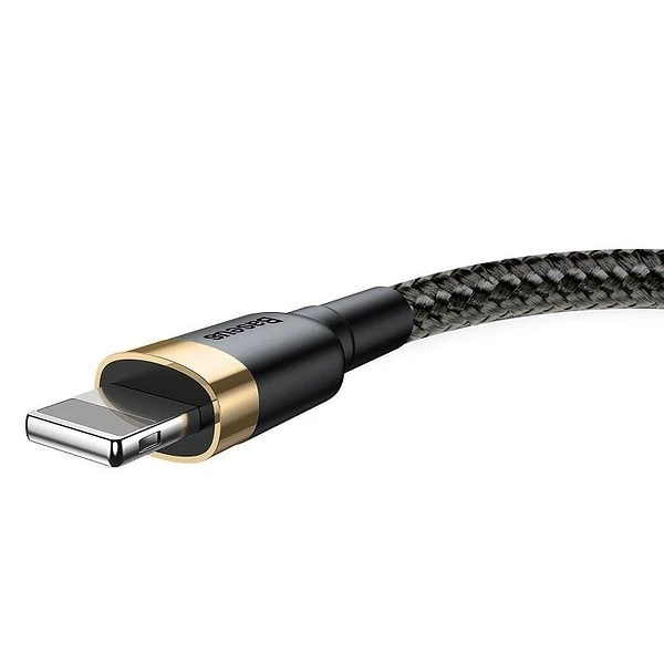 Baseus Cafule Cable USB Lightning 2.4A 1m (Gold+Black) distributor