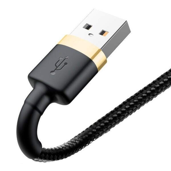 Baseus Cafule Cable USB Lightning 2.4A 1m (Gold+Black) sk
