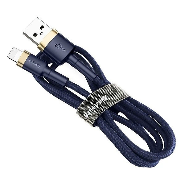 Baseus Cafule Lightning cable 1.5A 2m (Gold+Dark blue) navod