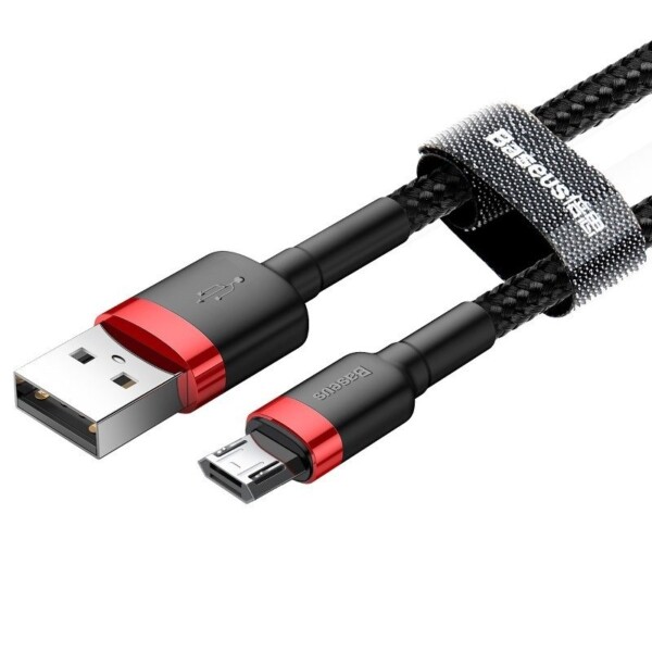 Baseus Cafule Micro USB Cable 2A 3m (Black+Red) distributor