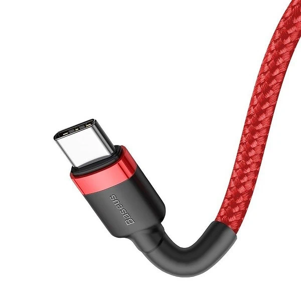 Baseus Cafule PD2.0 60W flash charging USB For Type-C cable (20V 3A) 2m Red navod