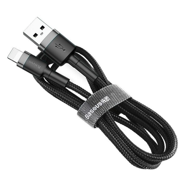Baseus Cafule USB Lightning Cable 2.4A 0.5m (Gray+Black) navod