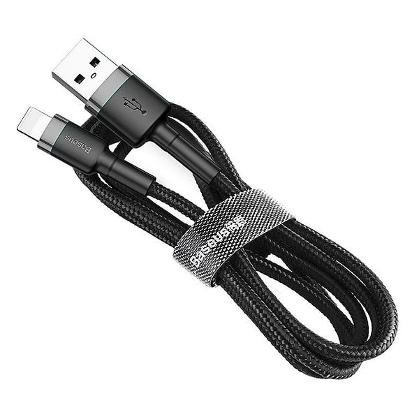 Baseus Cafule USB Lightning Cable 2.4A 0.5m (Gray+Black) navod