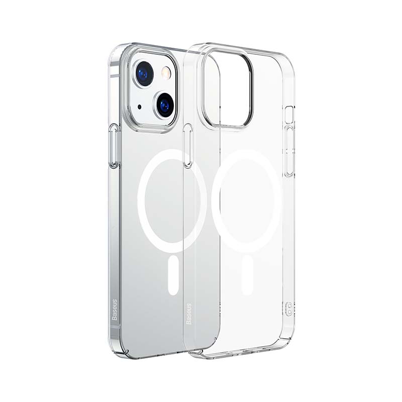 Baseus Crystal Magnetic Glass Case for iPhone 13 (transparent) + tempered glass cena