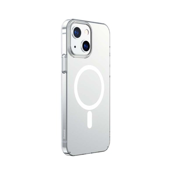 Baseus Crystal Magnetic Glass Case for iPhone 13 (transparent) + tempered glass navod
