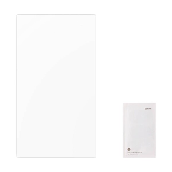 Baseus Crystal Tempered Glass 0.3mm for Tesla model X/S 17'' navod