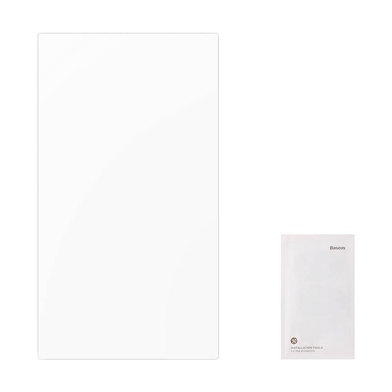 Baseus Crystal Tempered Glass 0.3mm for Tesla model X/S 17'' navod