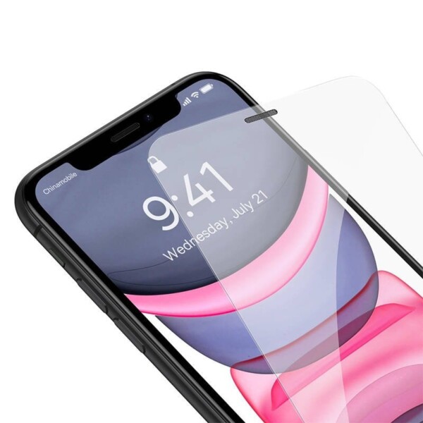 Baseus Crystal Tempered Glass 0.3mm for iPhone 11/XR (2pcs) sk