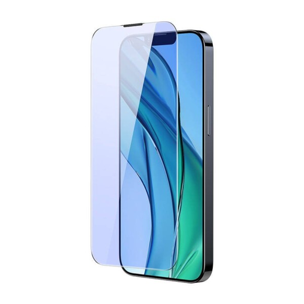 Baseus Crystal Tempered Glass Anti-blue light and Dust-proof 0.3mm for iPhone 14 Plus/13 Pro Max (2pcs) sk