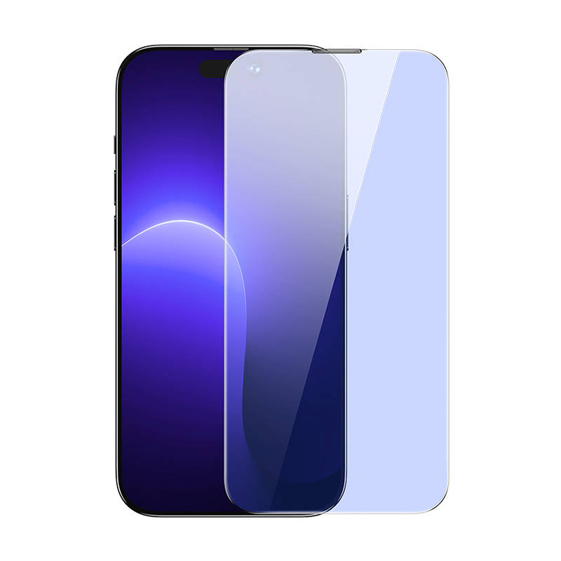 Baseus Crystal Tempered Glass Anti-blue light and Dust-proof 0.3mm for iPhone 14 Pro (2pcs) navod