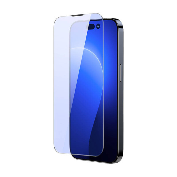 Baseus Crystal Tempered Glass Anti-blue light and Dust-proof 0.3mm for iPhone 14 Pro (2pcs) sk