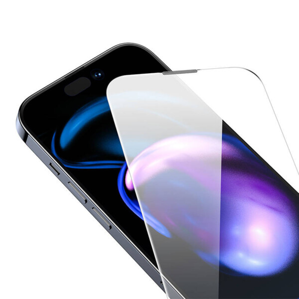 Baseus Crystal Tempered Glass Dust-proof 0.3mm for iPhone 14 Pro Max (2pcs) navod
