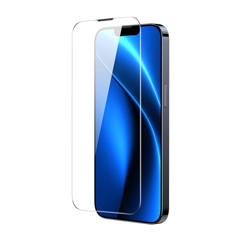 Baseus Crystal Tempered Glass Dust-proof 0.3mm for iPhone 14/13/13 Pro (1pc) sk