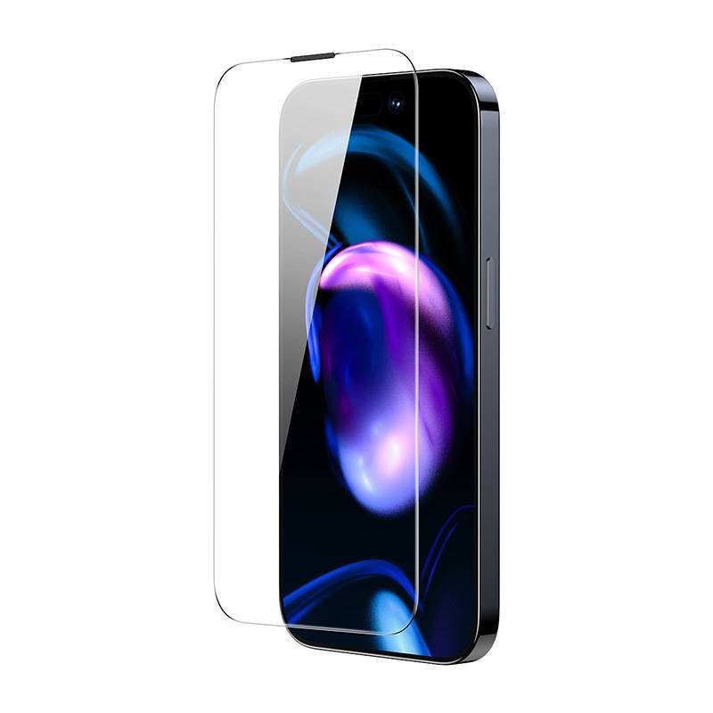 Baseus Crystal Tempered Glass Shatter-resistant and Dust-proof 0.3mm for iPhone 14 Pro Max (2pcs) sk