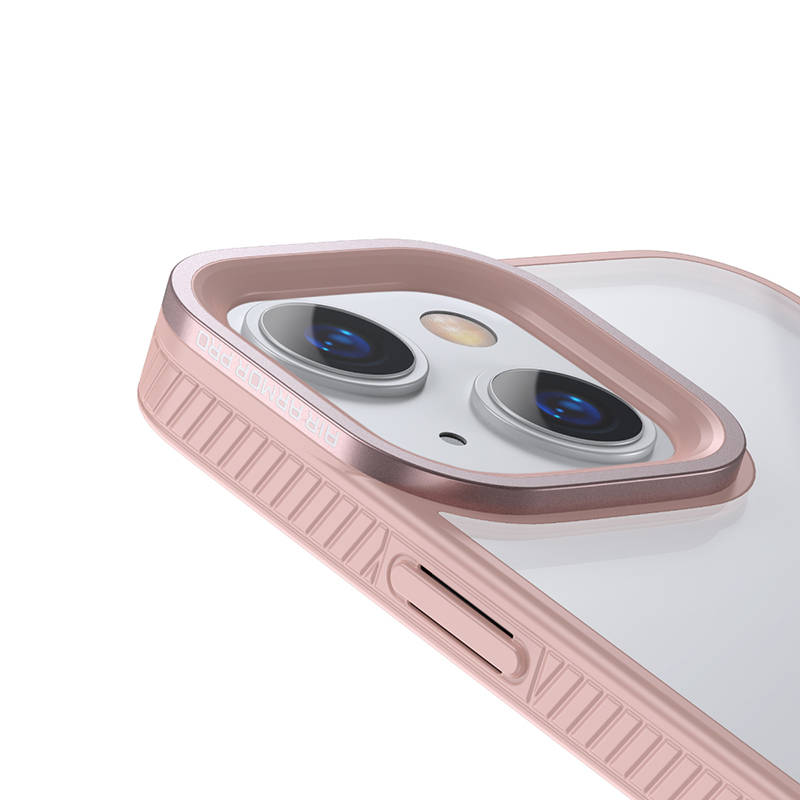 Baseus Crystal Transparent Case for iPhone 13 (pink) distributor
