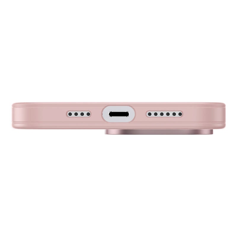 Baseus Crystal Transparent Case for iPhone 13 (pink) sk