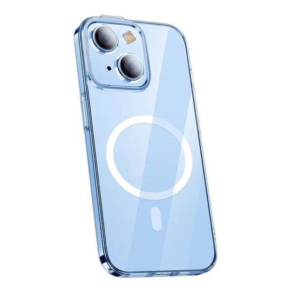Baseus Crystal Transparent Magnetic Case and Tempered Glass set for iPhone 14 distributor