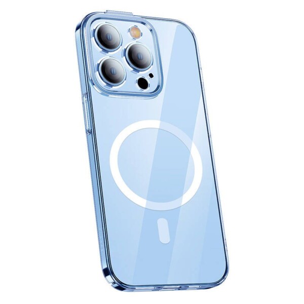 Baseus Crystal Transparent Magnetic Case and Tempered Glass set for iPhone 14 Pro distributor