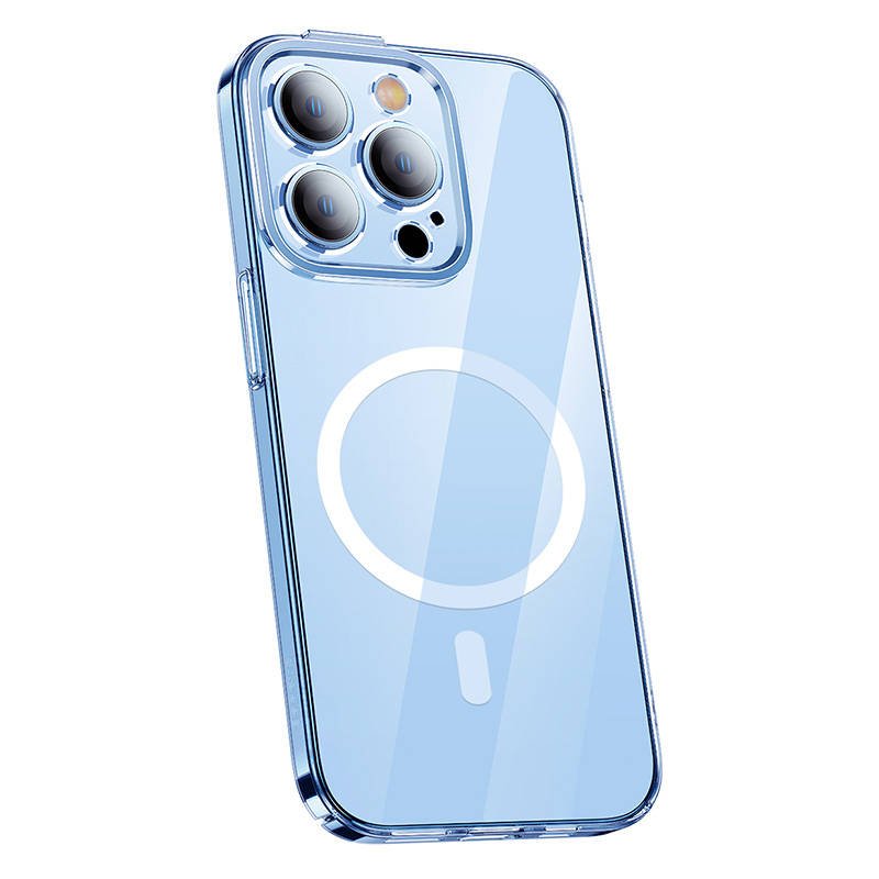Baseus Crystal Transparent Magnetic Case and Tempered Glass set for iPhone 14 Pro distributor