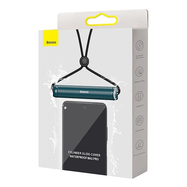 Baseus Cylinder Slide-cover waterproof smartphone bag (blue) sk