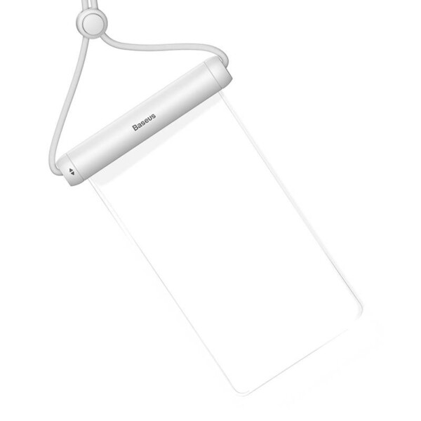 Baseus Cylinder Slide-cover waterproof smartphone bag (white) cena