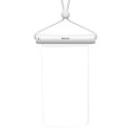 Baseus Cylinder Slide-cover waterproof smartphone bag (white)