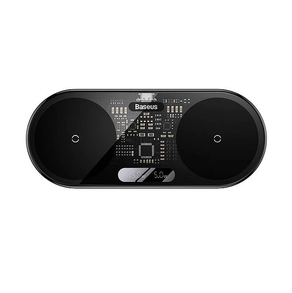 Baseus Digital LED Display Dual Qi wireless charger