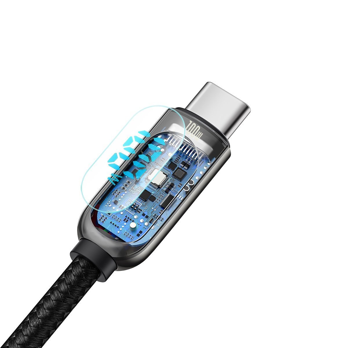 Baseus Display Cable USB-C to Type-C 100W 1m (black) sk
