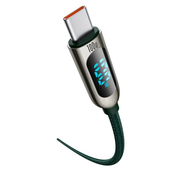 Baseus Display Cable USB-C to USB-C 100W 1m (green) distributor