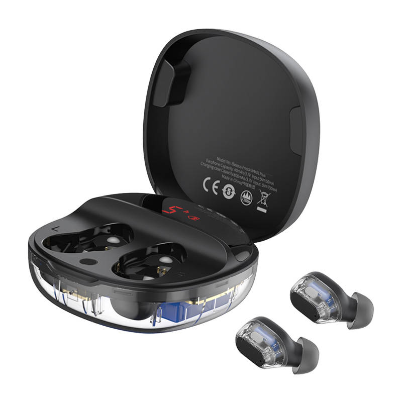 Baseus Encok True Wireless Earphones WM01 Plus (Black) cena