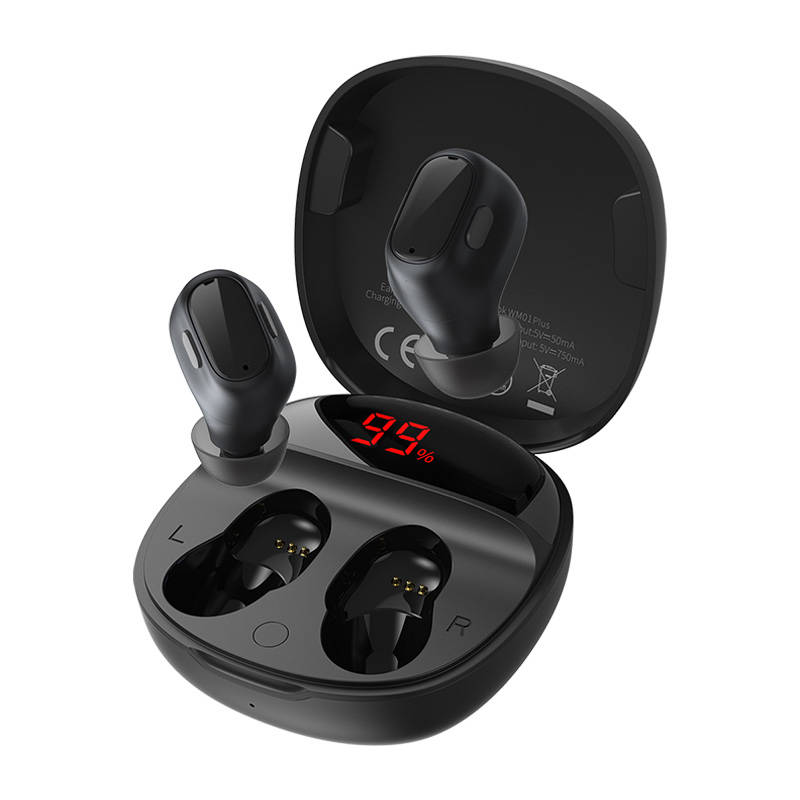 Baseus Encok True Wireless Earphones WM01 Plus (Black)