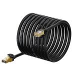 Baseus Ethernet RJ45, 10Gbps, 15m network cable (black)