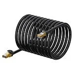 Baseus Ethernet RJ45, 10Gbps, 30m network cable (black)