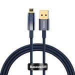 Baseus Explorer USB to Lightning Cable, 2.4A, 1m (blue)