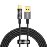 Baseus Explorer, USB to USB-C Cable, 100W, 2m (Black)