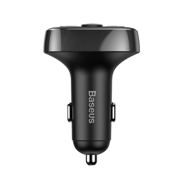 FM Transmitter Baseus T typed Bluetooth 2xUSB microSD (Black) cena
