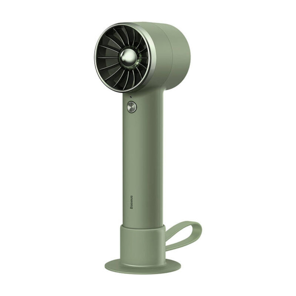 Baseus Flyer Turbine portable hand fan + Lightning cable (green) navod
