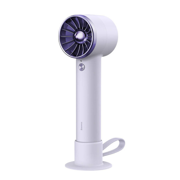 Baseus Flyer Turbine portable hand fan + USB-C cable (purple) cena