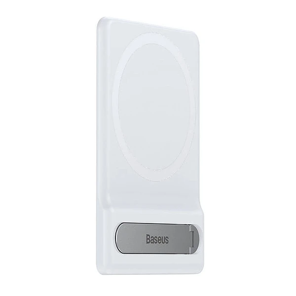 Baseus Foldable Magnetic swivel stand holder for iPhone MagSafe (white) navod