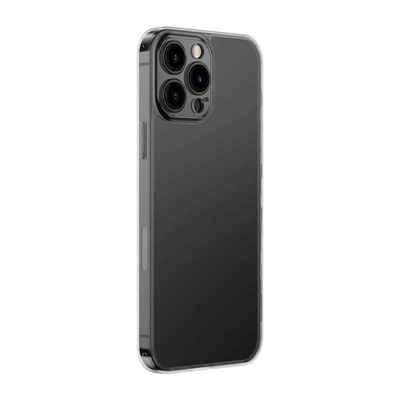 Baseus Frosted Glass Case for iPhone 13 PRO (black) + tempered glass cena
