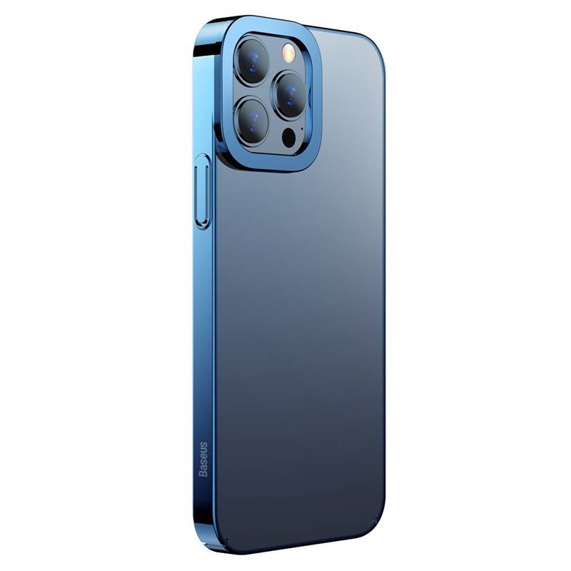 Baseus Glitter Transparent Case for iPhone 13 Pro Max (blue) cena